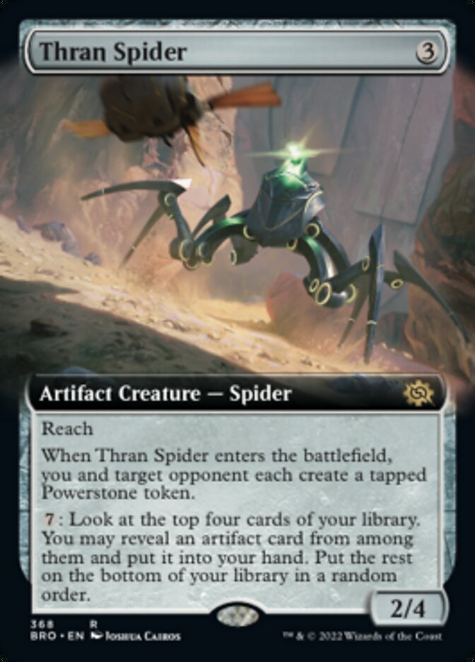 Thran Spider (Extended Art) [The Brothers' War] | Gamer Loot