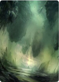 Swamp 1 Art Card [Zendikar Rising Art Series] | Gamer Loot