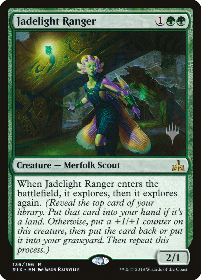 Jadelight Ranger (Promo Pack) [Rivals of Ixalan Promos] | Gamer Loot