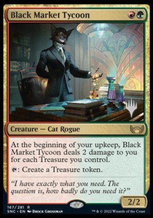 Black Market Tycoon (Promo Pack) [Streets of New Capenna Promos] | Gamer Loot