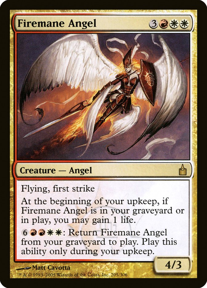 Firemane Angel [Ravnica: City of Guilds] | Gamer Loot