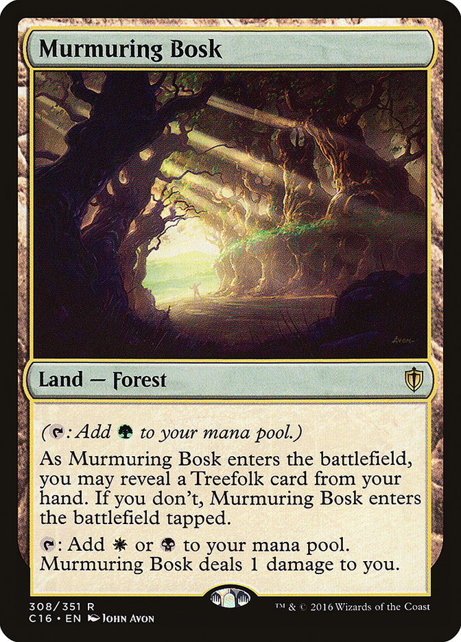 Murmuring Bosk [Commander 2016] | Gamer Loot