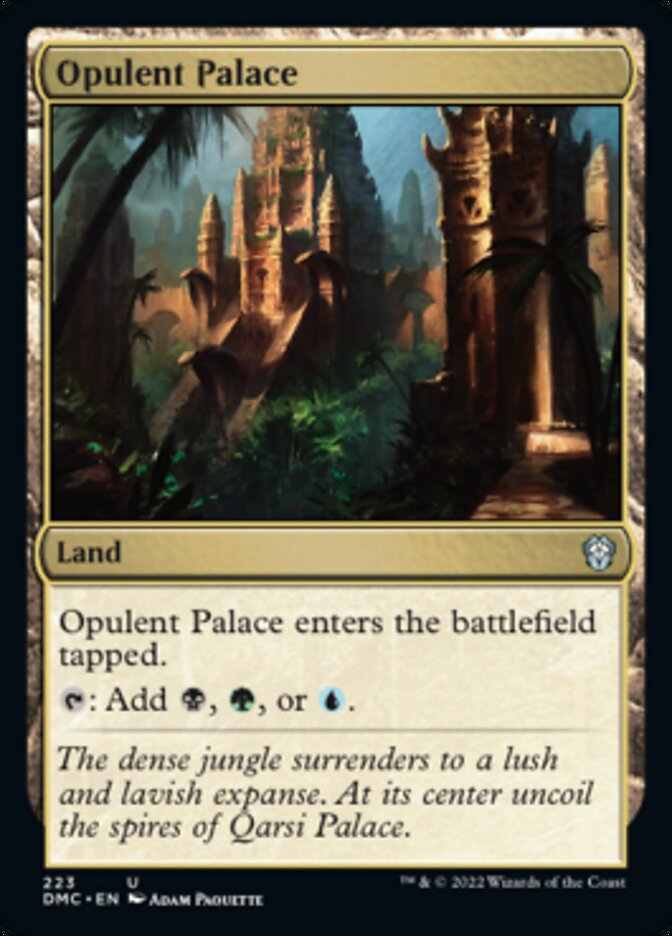 Opulent Palace [Dominaria United Commander] | Gamer Loot