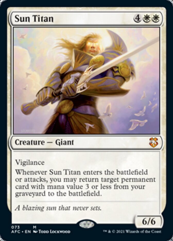 Sun Titan [Dungeons & Dragons: Adventures in the Forgotten Realms Commander] | Gamer Loot