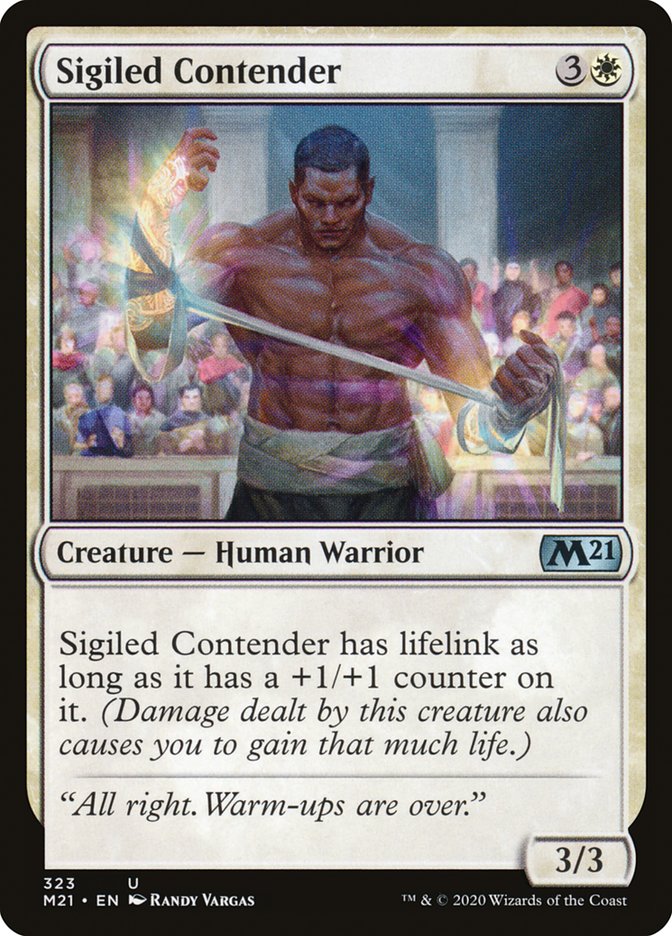 Sigiled Contender [Core Set 2021] | Gamer Loot