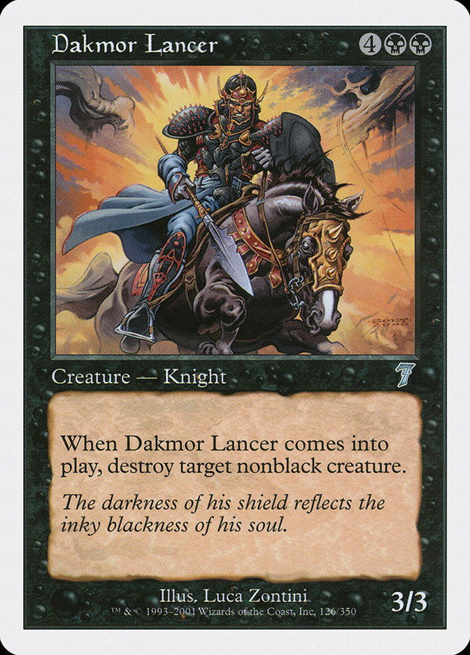 Dakmor Lancer [Seventh Edition] | Gamer Loot