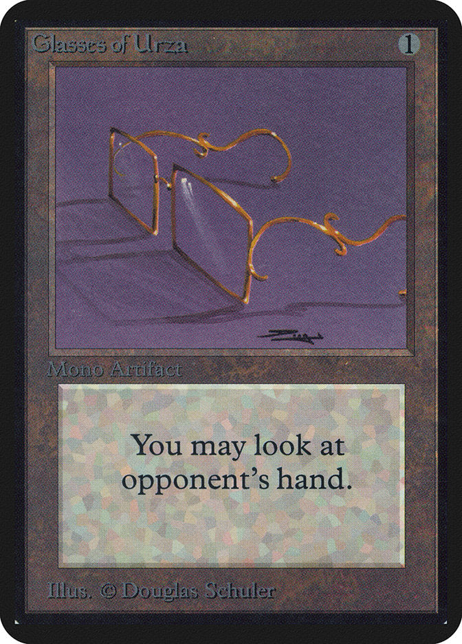 Glasses of Urza [Limited Edition Alpha] | Gamer Loot