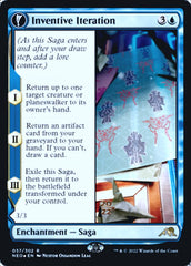 Inventive Iteration // Living Breakthrough [Kamigawa: Neon Dynasty Prerelease Promos] | Gamer Loot