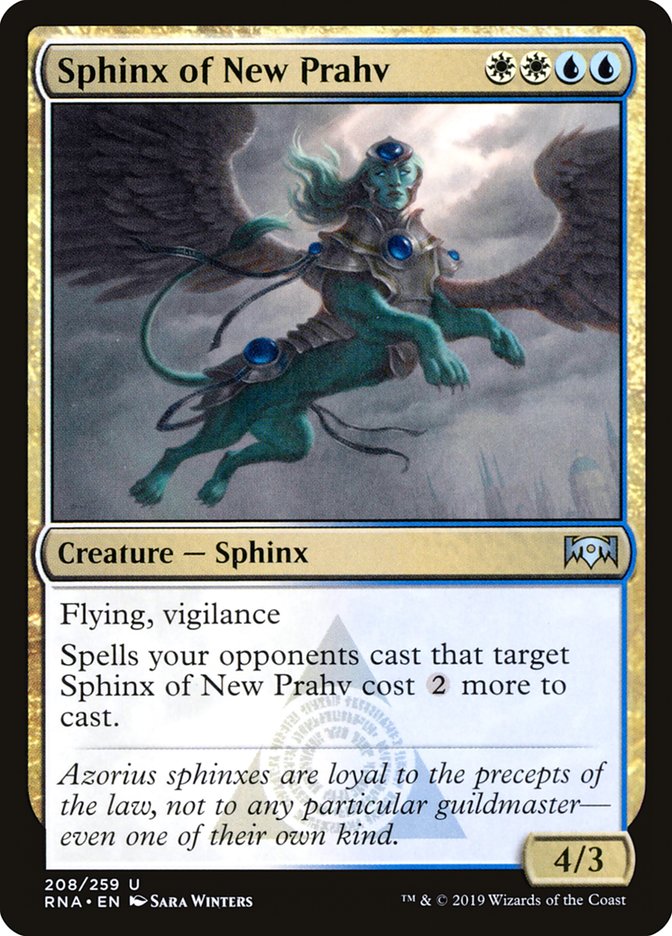 Sphinx of New Prahv [Ravnica Allegiance] | Gamer Loot