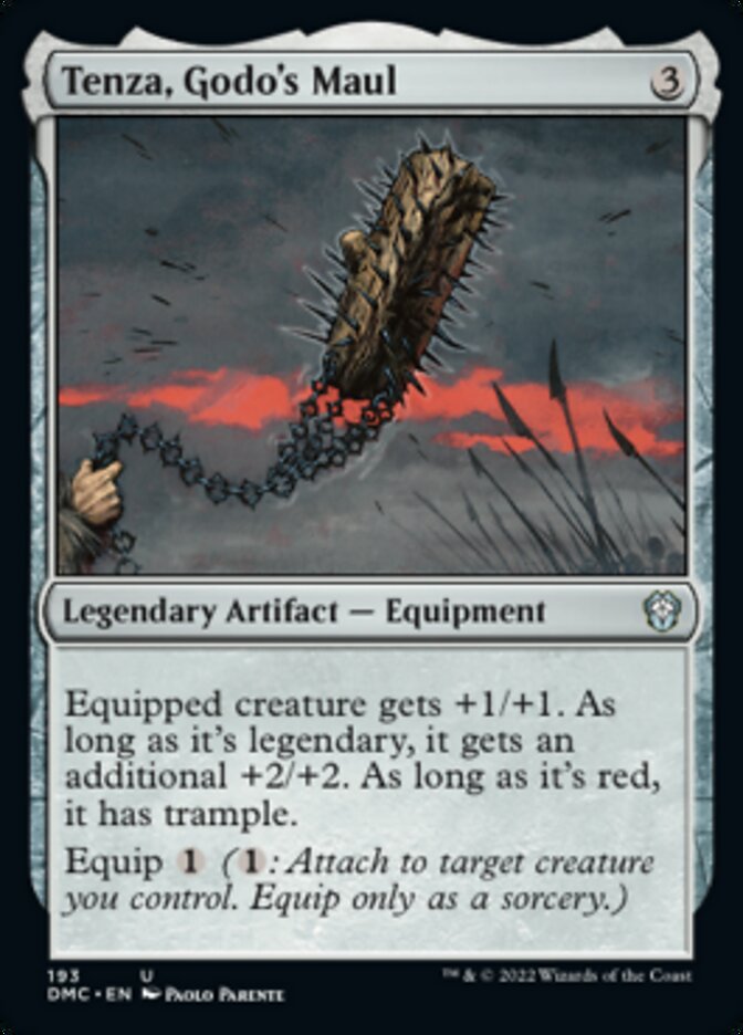 Tenza, Godo's Maul [Dominaria United Commander] | Gamer Loot