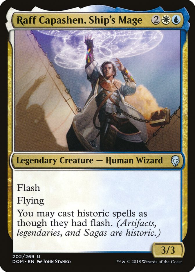 Raff Capashen, Ship's Mage [Dominaria] | Gamer Loot