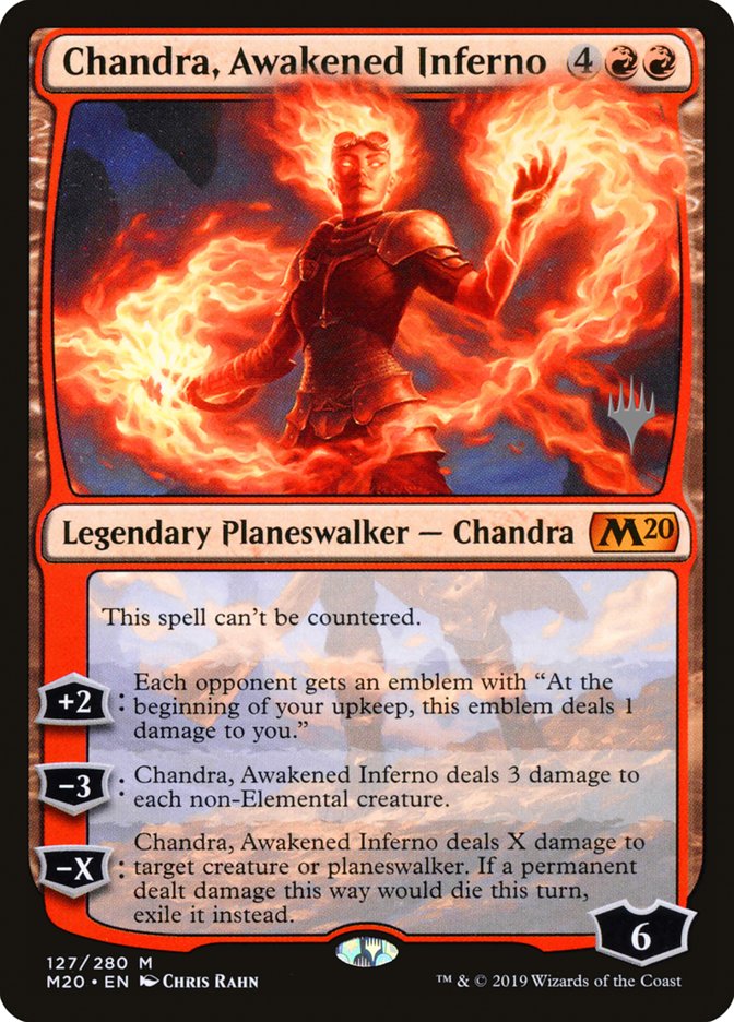 Chandra, Awakened Inferno (Promo Pack) [Core Set 2020 Promos] | Gamer Loot