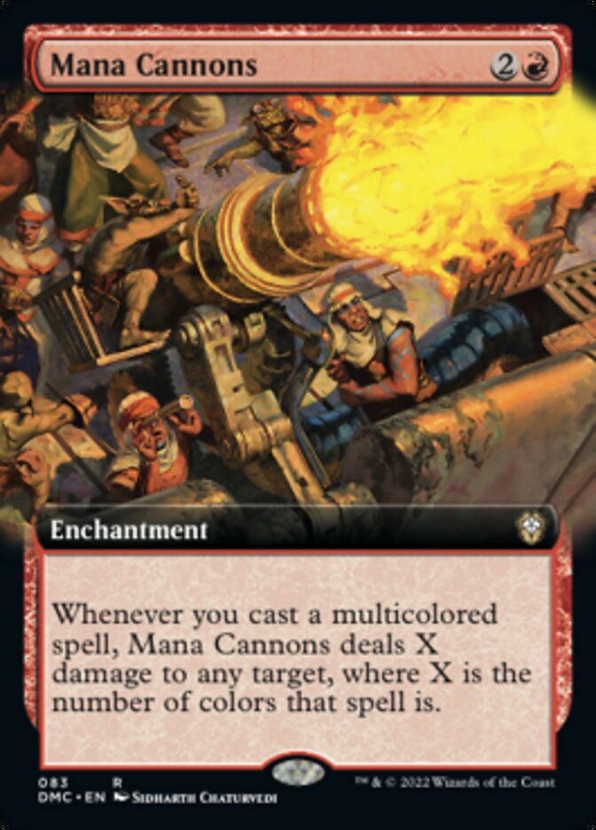 Mana Cannons (Extended Art) [Dominaria United Commander] | Gamer Loot