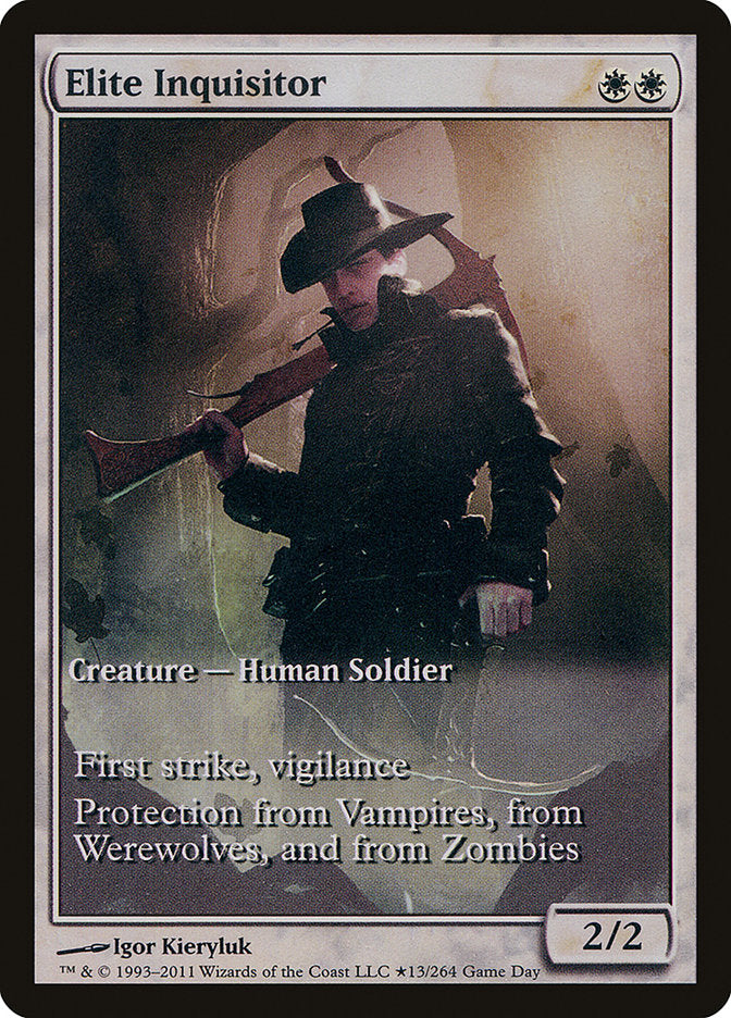 Elite Inquisitor (Game Day) [Innistrad Promos] | Gamer Loot