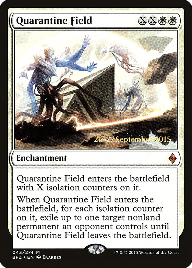 Quarantine Field  [Battle for Zendikar Prerelease Promos] | Gamer Loot