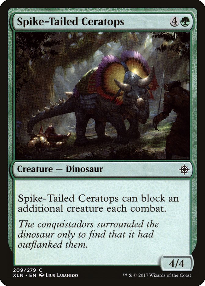 Spike-Tailed Ceratops [Ixalan] | Gamer Loot