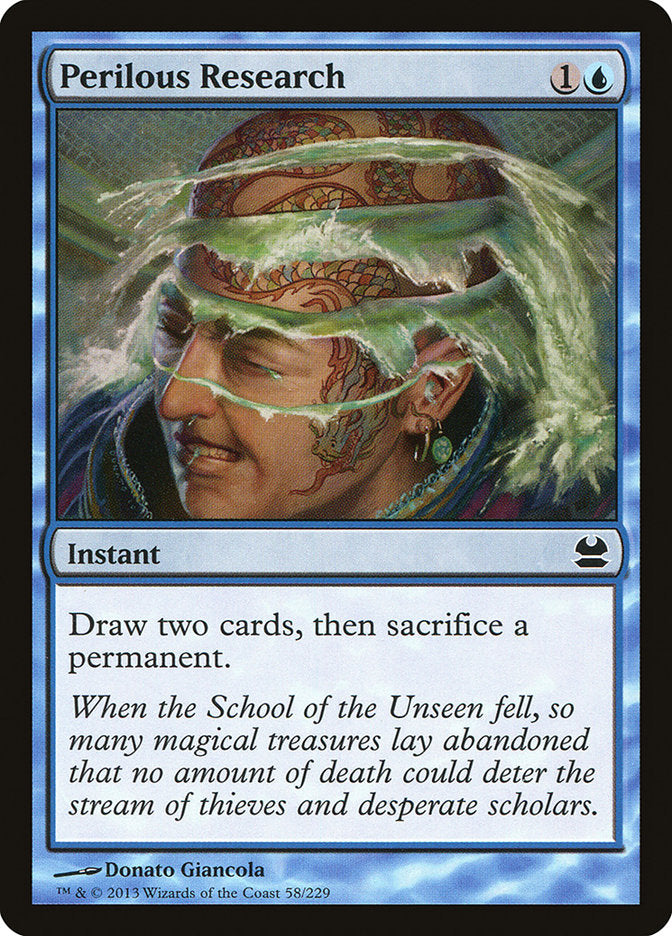 Perilous Research [Modern Masters] | Gamer Loot