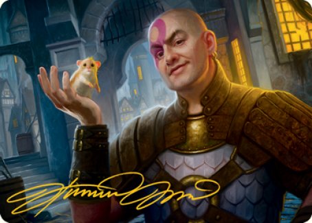 Minsc, Beloved Ranger Art Card (Gold-Stamped Signature) [Dungeons & Dragons: Adventures in the Forgotten Realms Art Series] | Gamer Loot