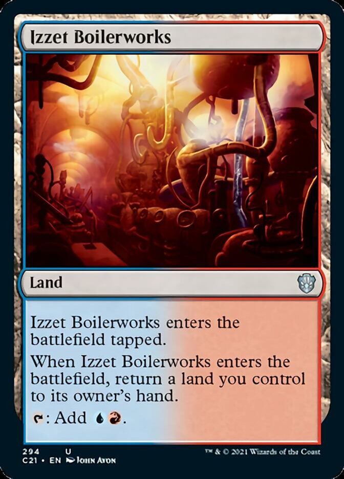 Izzet Boilerworks [Commander 2021] | Gamer Loot