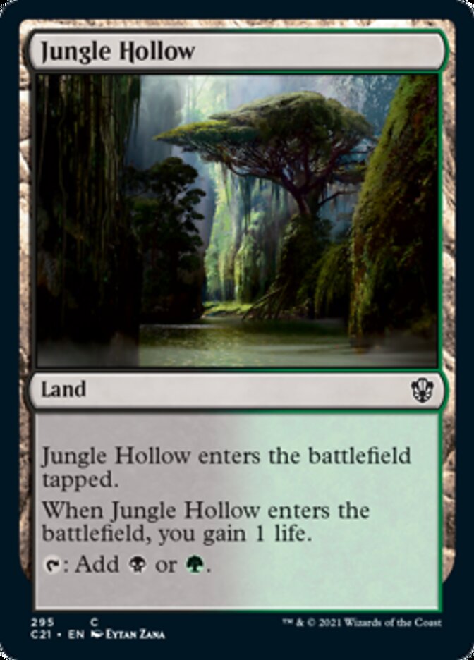 Jungle Hollow [Commander 2021] | Gamer Loot