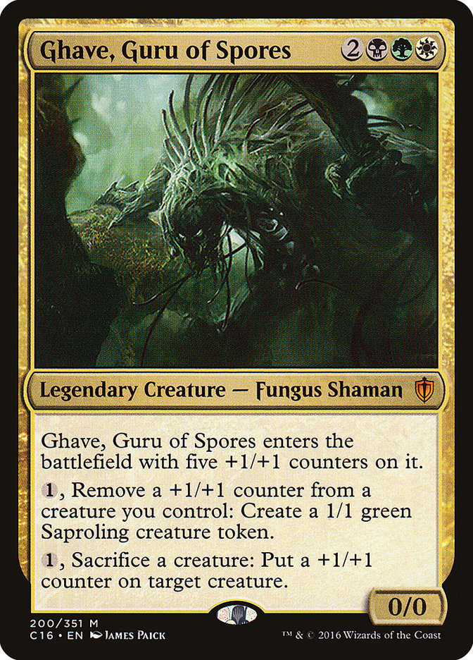 Ghave, Guru of Spores [Commander 2016] | Gamer Loot