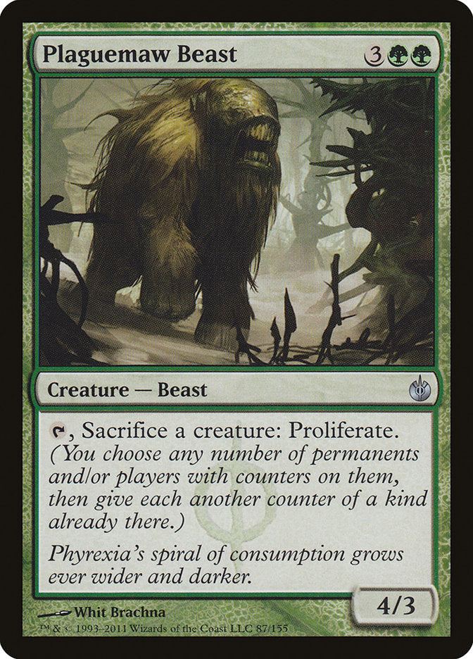 Plaguemaw Beast [Mirrodin Besieged] | Gamer Loot