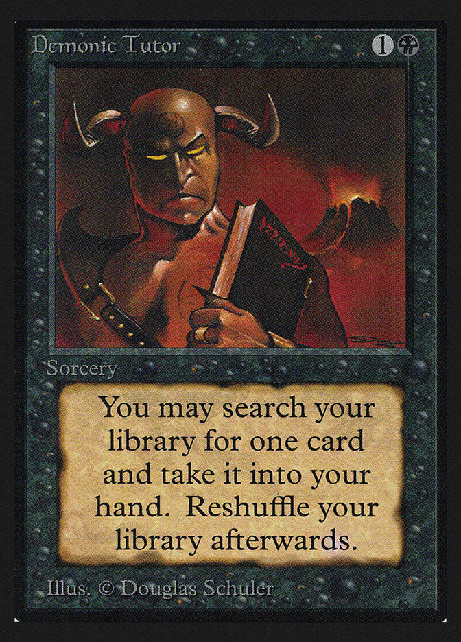 Demonic Tutor [Collectors’ Edition] | Gamer Loot