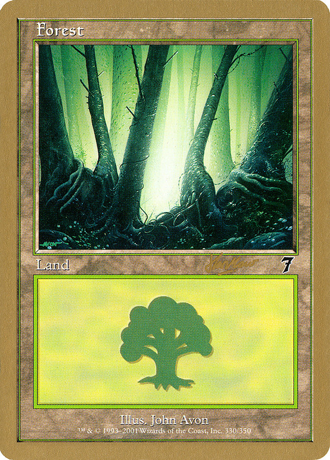 Forest (shh330) (Sim Han How) [World Championship Decks 2002] | Gamer Loot