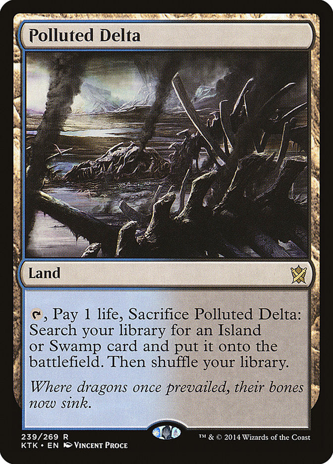 Polluted Delta [Khans of Tarkir] | Gamer Loot