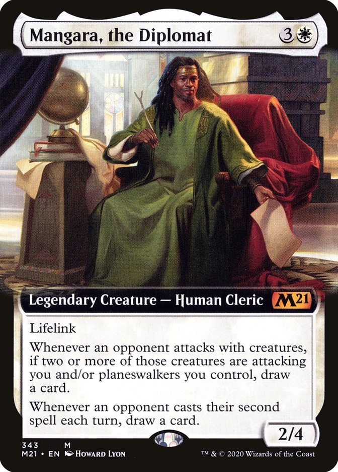 Mangara, the Diplomat (Extended) [Core Set 2021] | Gamer Loot