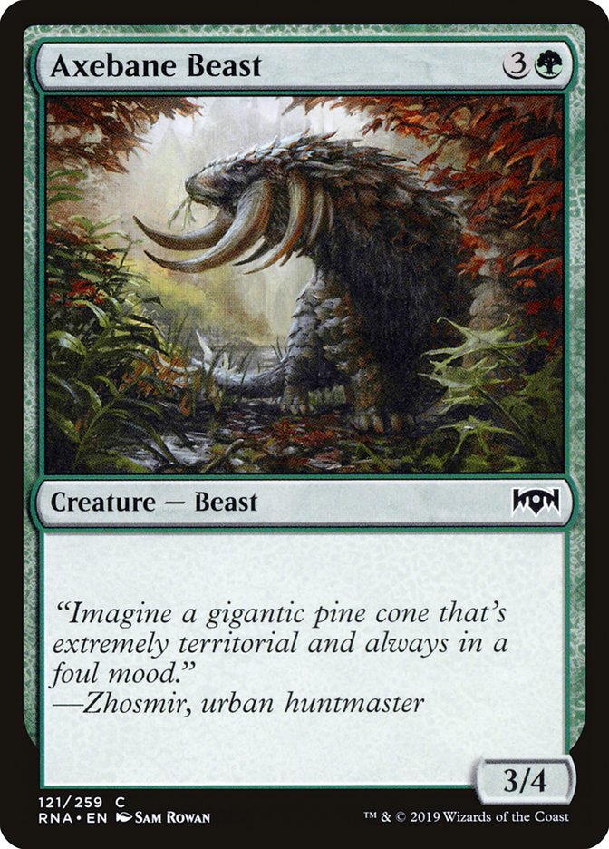 Axebane Beast [Ravnica Allegiance] | Gamer Loot