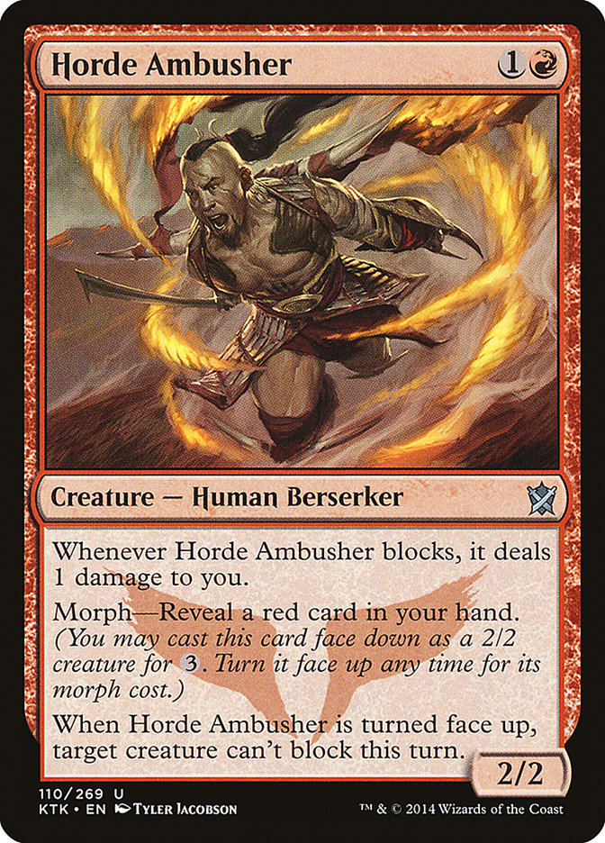 Horde Ambusher [Khans of Tarkir] | Gamer Loot