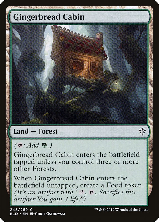 Gingerbread Cabin [Throne of Eldraine] | Gamer Loot