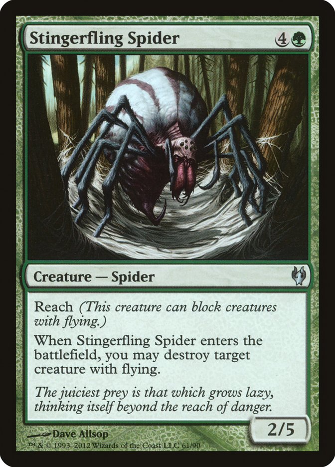 Stingerfling Spider [Duel Decks: Izzet vs. Golgari] | Gamer Loot