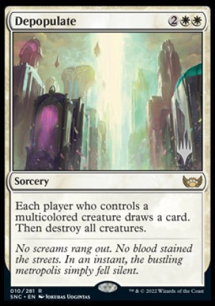 Depopulate (Promo Pack) [Streets of New Capenna Promos] | Gamer Loot