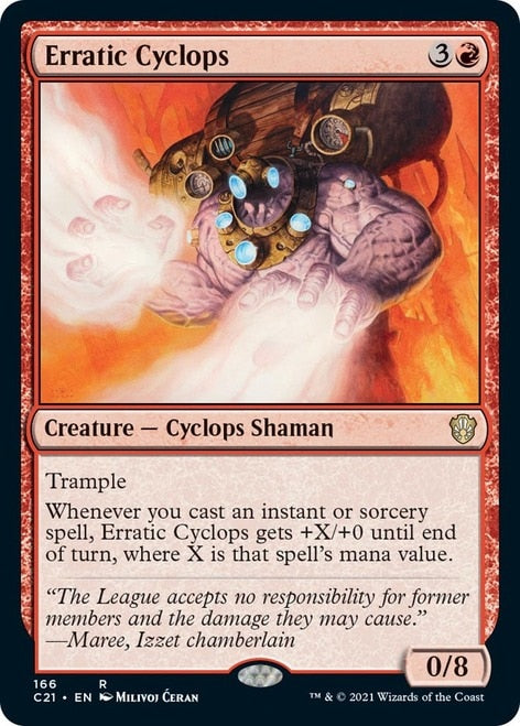 Erratic Cyclops [Commander 2021] | Gamer Loot