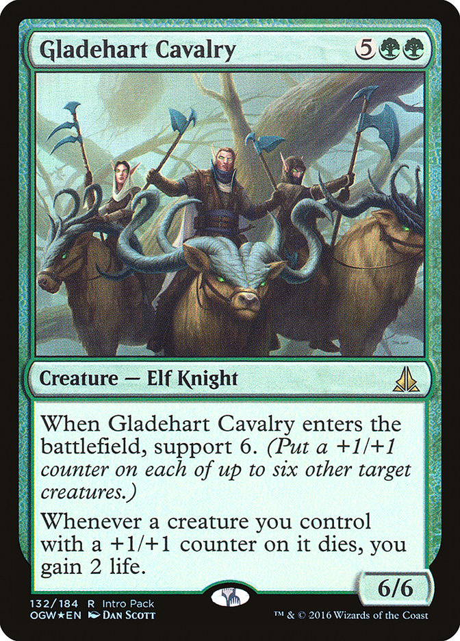 Gladehart Cavalry (Intro Pack) [Oath of the Gatewatch Promos] | Gamer Loot