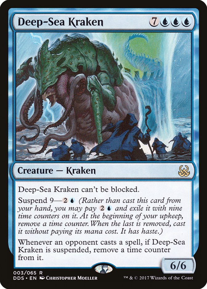 Deep-Sea Kraken [Duel Decks: Mind vs. Might] | Gamer Loot