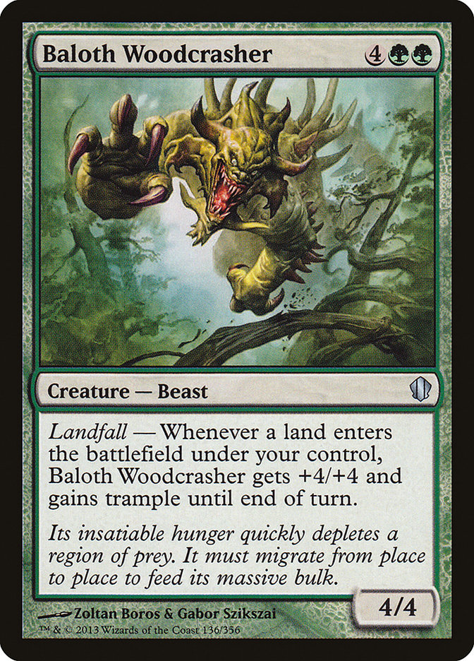 Baloth Woodcrasher [Commander 2013] | Gamer Loot