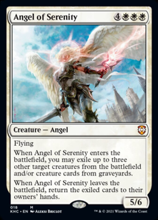 Angel of Serenity [Kaldheim Commander] | Gamer Loot