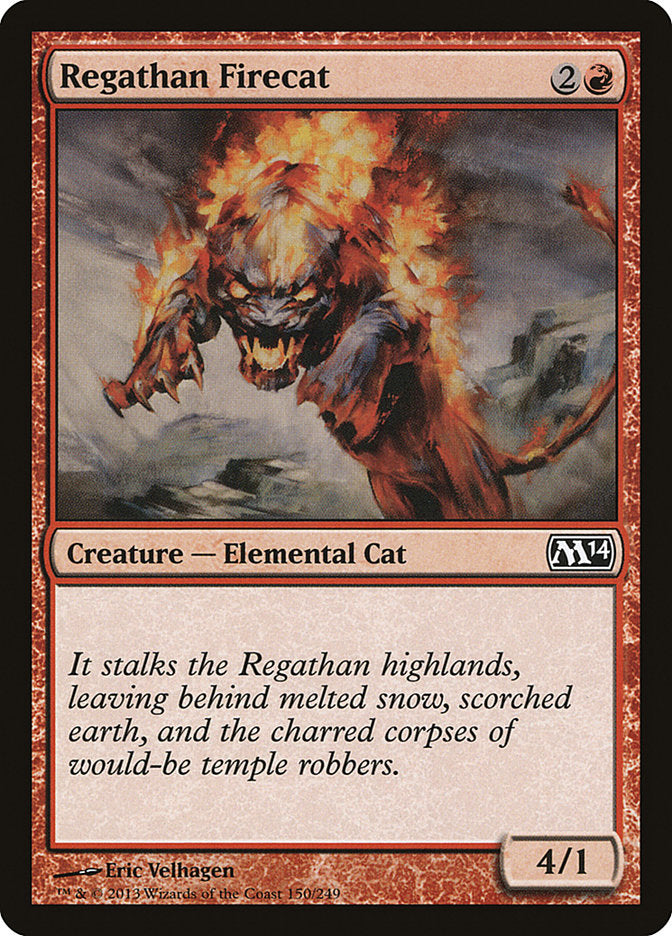 Regathan Firecat [Magic 2014] | Gamer Loot