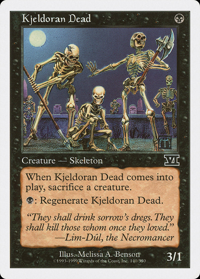 Kjeldoran Dead [Classic Sixth Edition] | Gamer Loot