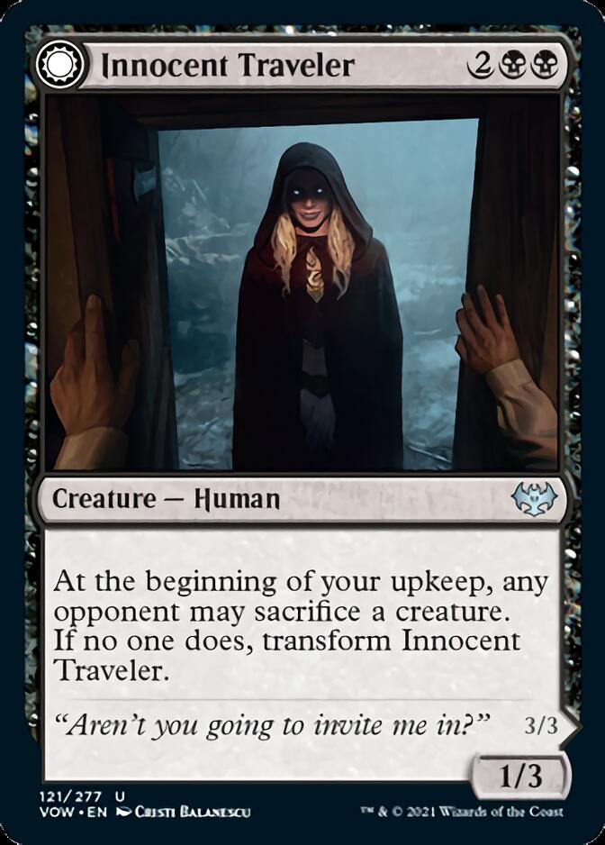 Innocent Traveler // Malicious Invader [Innistrad: Crimson Vow] | Gamer Loot