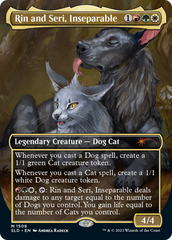 Rin and Seri, Inseparable (1508) // Rin and Seri, Inseparable [Secret Lair Commander Deck: Raining Cats and Dogs] | Gamer Loot