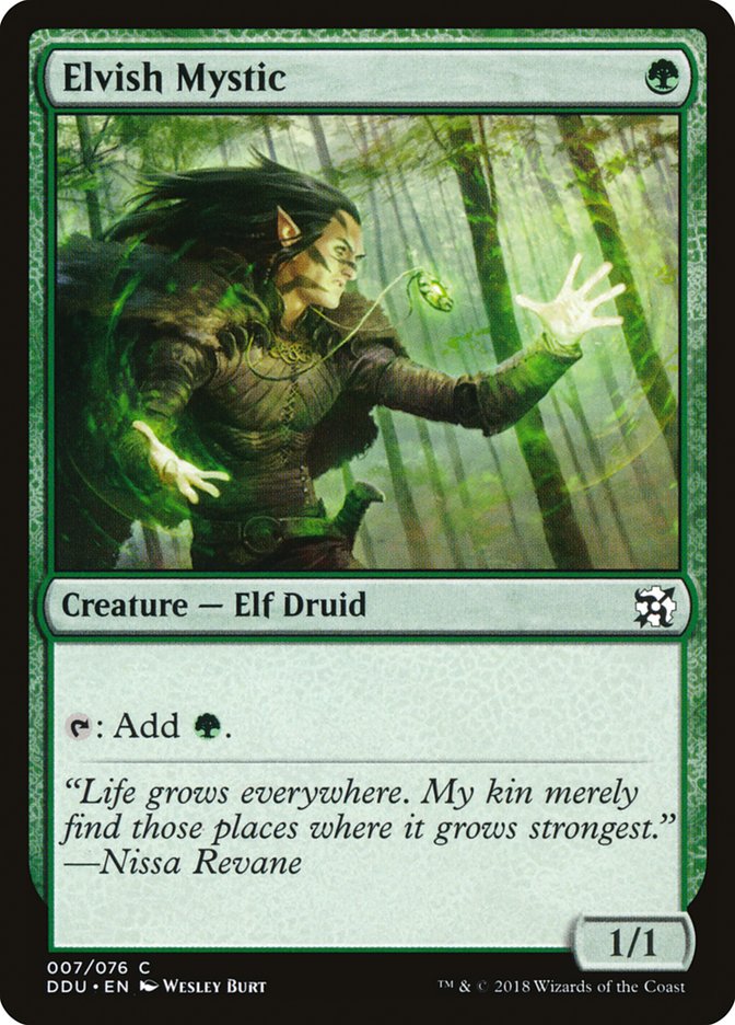 Elvish Mystic [Duel Decks: Elves vs. Inventors] | Gamer Loot