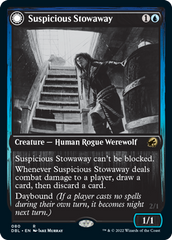 Suspicious Stowaway // Seafaring Werewolf [Innistrad: Double Feature] | Gamer Loot