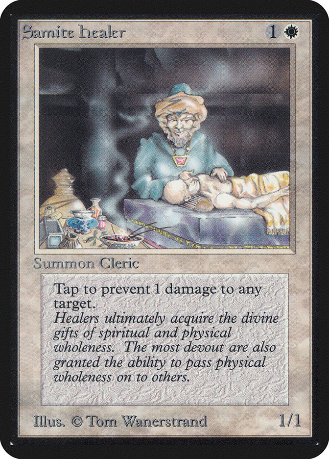 Samite Healer [Limited Edition Alpha] | Gamer Loot