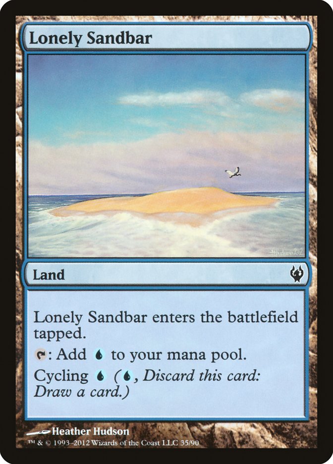 Lonely Sandbar [Duel Decks: Izzet vs. Golgari] | Gamer Loot