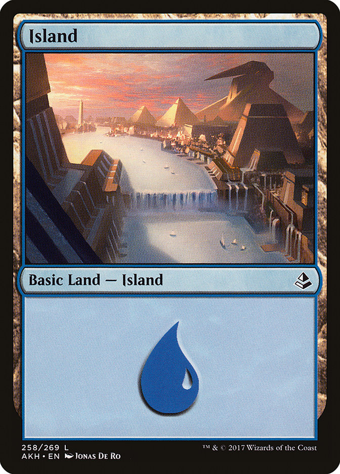 Island (258) [Amonkhet] | Gamer Loot