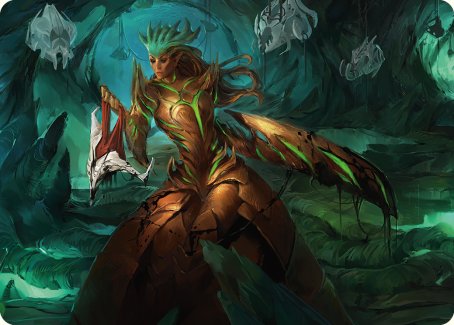 Glissa Sunslayer Art Card [Phyrexia: All Will Be One Art Series] | Gamer Loot